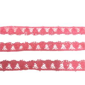 Trims: Pink Lace Trim