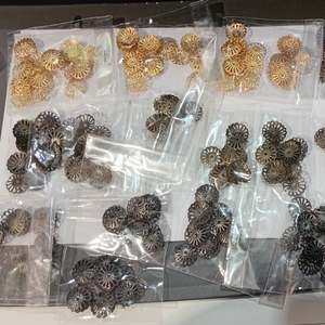 SALE! 250pc Mixed Filigree Bead Cap Pack