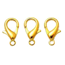20pc Gold Lobster Clasps