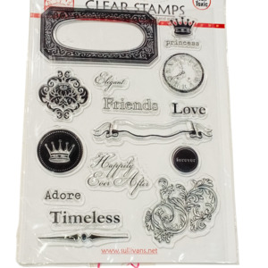 Fairytale Silicone Clear Stamps