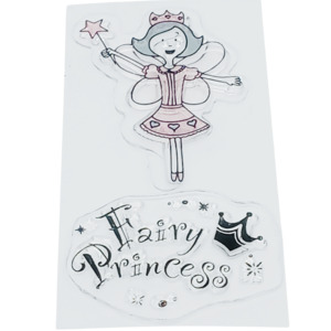 Scrapbooking Stickers: Fairy Princess Silicone Clear Stamp