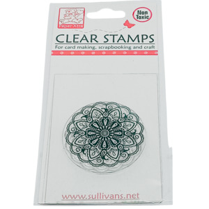 Scrapbooking Stickers: Mandala Silicone Clear Stamp