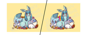 Products: Glaceon Coaster Artistic Alchemy