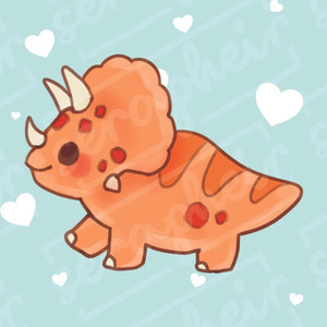 Products: Lesceratops Coaster Artistic Alchemy