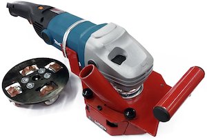 Bush hammer: Lupato 6" (150mm) Bush Hammer Package - Makita SA7000 Variable speed