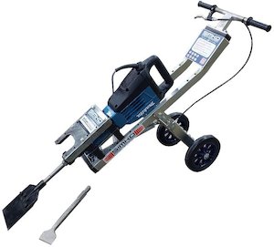 Hand demolition: Tile Lifting & Floor Removal Trolley