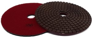 Hand Polishing Machine: 100mm & 125mm copper bonded hand polishing pads.