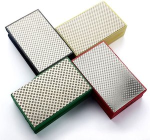 Hand Polishing Machine: Foam Backed Hand rubbing polishing blocks