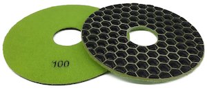 Hand Polishing Machine: 100, 125 & 180mm Hard Material Dry Hand Polishing Pads