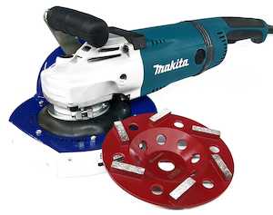 9" (230mm) Makita Concrete Grinder Packages