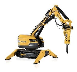Equipment Demolition: Brokk 300 demolition robot