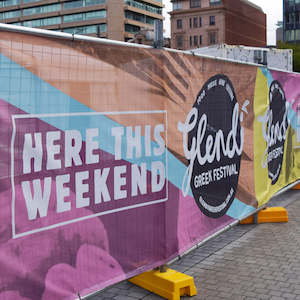 PVC Banner Mesh for Fence and Scaffold