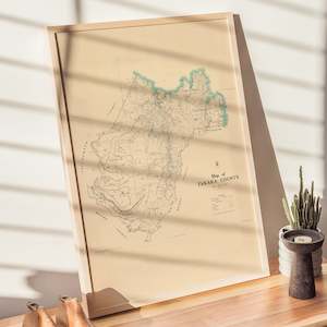 Map Prints: Takaka County - 1926