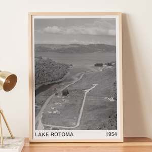 Wellington: Lake Rotoma - 1954
