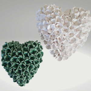 Products: Hydrangea heart Small - 4Artsake