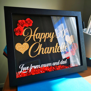 Products: Birthday Glitter Frame