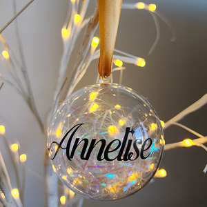 Products: Personalised Christmas Bauble