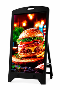Products: LED A-Frame Display P2.5 High Brightness Digital Outdoor Signage