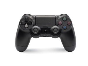Premium Wireless PS4 Controller Black | Bluetooth Gamepad for PS4 & PC