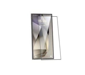 Samsung Screen Protectors: Samsung Galaxy S25 Ultra Clear Tempered Glass Screen Protector – 9H Hardness