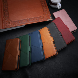 Iphone Cases Covers: iPhone 16 Pro Flip Wallet Case Cowhide Dot Pattern