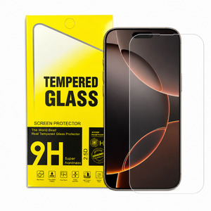 Iphone 14 Pro Clear Tempered Glass Screen Protector – 9H HD, 2.5D Rounded Edge&hellip;