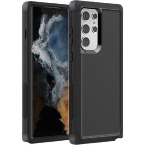 Samsung Cases Covers: Samsung Galaxy S22 Ultra Triple Layer Armor Hard Case | 3-Layer Armor PC TPU Cover