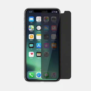 Iphone X: iPhone X Privacy Tempered Glass Screen Protector – 9H Anti-Spy