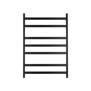 Heated Towel Rail: ARUVO™ COSMO Heated Towel Rail 7 Bar W600 Matte Black