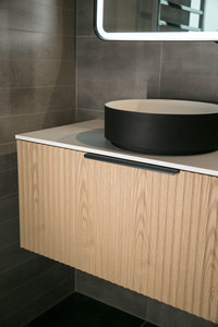 ARUVO™ ROMEO Collection Plywood Vanity Natural Oak W1800mm Basin Options