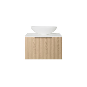 ARUVO™ ROMEO Collection Plywood Vanity Natural Oak W600mm Basin Options