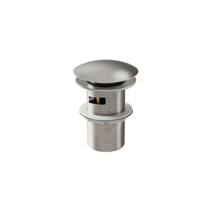 ARUVO™ Pop Up Basin Waste 32mm With Overflow Brushed Nickel
