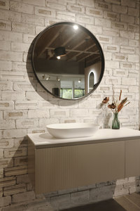 BECA Collection: ARUVO™ BECA Collection Plywood Vanity Ecru W1200mm Basin Options