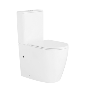 New Arrivals: ARUVO™ VortekCLEAN® Rimfree Besso T4 BTW Toilet Suite Gloss White