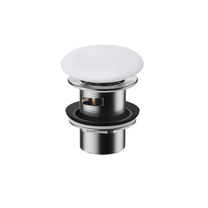 Accessories: ARUVO™ Pop Up Bath Waste 40mm With Overflow Matte White