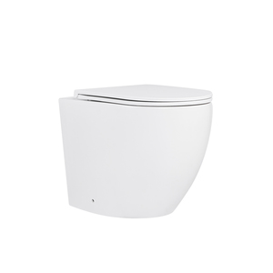 ARUVO™ VortekCLEAN® In-Wall Floor Mount Rimfree Flo T2i Toilet Pan Gloss White