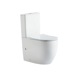 ARUVO™ VortekCLEAN® Rimfree Flo T2 BTW Toilet Suite Gloss White