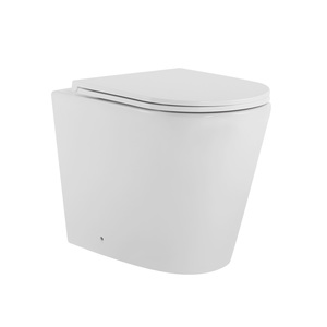 ARUVO™ VortekCLEAN® In-Wall Floor Mount Rimfree Aeron X1 Toilet Pan Matt White