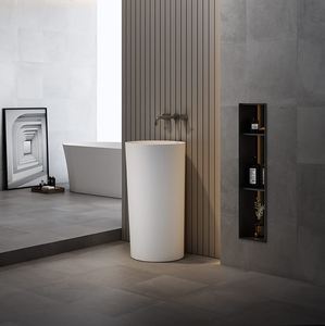 Basins: ARUVO™ LUX Composite Stone Floor-standing Basin