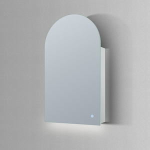Products: ARUVO® REFLECTA Mirror Cabinet w/ LED & Demister Arch