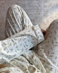 Frontpage: Olive Full Length Pj Set