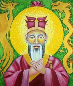 Products: Master Confucius Art Print