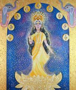 Products: Lady Lakshmi Art Print