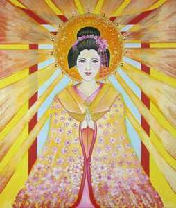 Lady Amaterasu Art Print