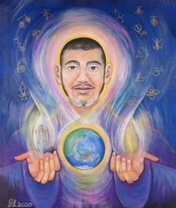 Products: Mikao Usui Art Print