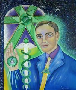 Edgar Cayce Art Print