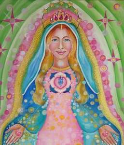 Mother Mary Art Print (Lady of Miracles)