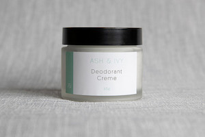 Products: Deodorant Creme Ash and Ivy