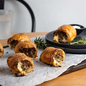 Food: Pork and Jalapeno Sausage Rolls