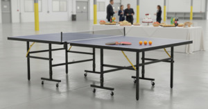Games Entertainment: Table Tennis Table Hire – Full Size Foldable | Auckland NZ